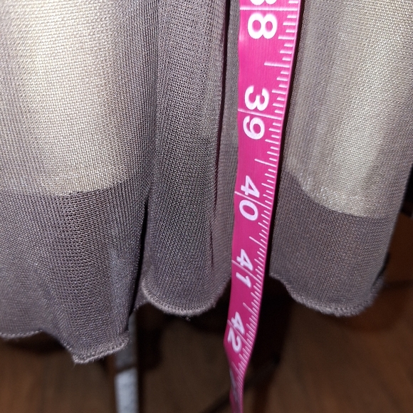 Connected Apparel Dress, Size 12, Mocha Style#T0964307M - Picture 5 of 13